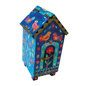 Little House Tzedakah Box - Birds