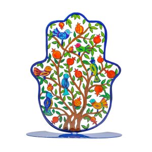 Standing Hamsa with Tree of Life