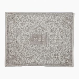 Fully Embroidered Gold Challah Cover