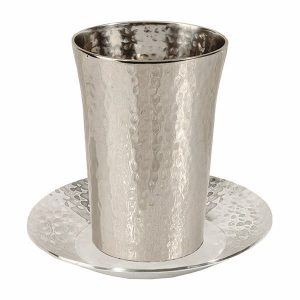 Straight Hammered Kiddush Cup