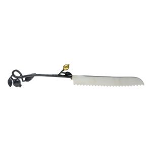 Challah Knife with Pomegranate Branch Handle