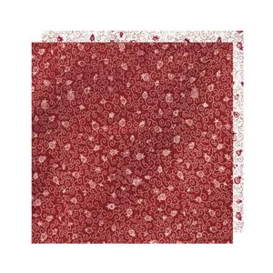 Cushion Cover - Red and White