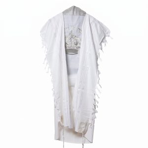 Tallit and Tefillin Set, Royal Crown Style