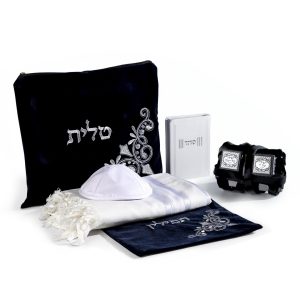 Tallit & Tefillin Set - "Royal Ornaments" Model