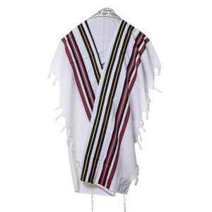 Tallit and Tefillin Set, Magma Style