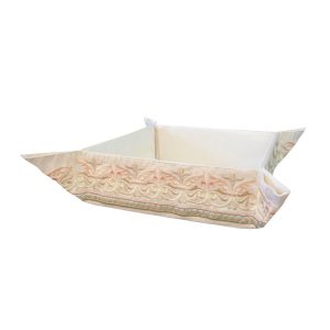 Foldable Fabric Tray, Light Oriental