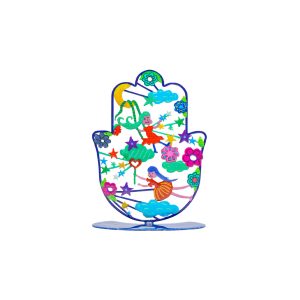 Small Standing Hamsa with Fairies