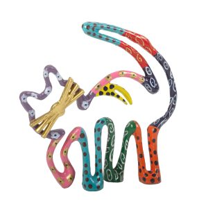 Hand-Painted Cat Figurine