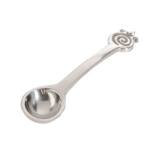 Pomegranate Spoon with a Closed Spiral