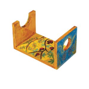 Small Shofar Stand - Pomegranates