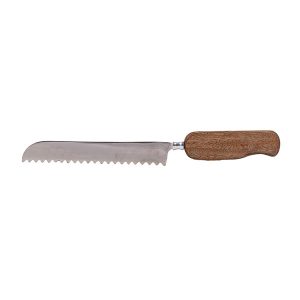 Challah Knife with Natural Wood Handle