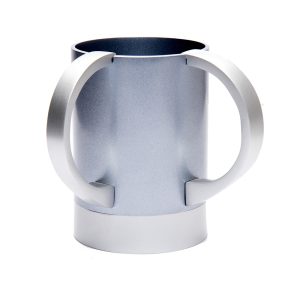 Two-Tone Netilat Yadayim Cup (Wash Cup) - Gray