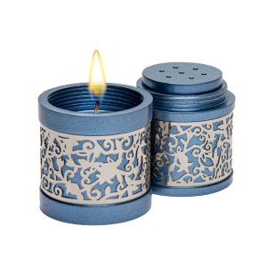 Travel Havdalah Set in Blue