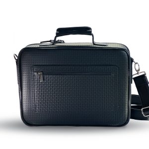 Genuine Leather Tallit and Tefillin Bag "Matrix" Model